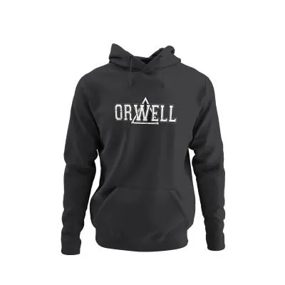 Classic Orwell Hoodie (Black)