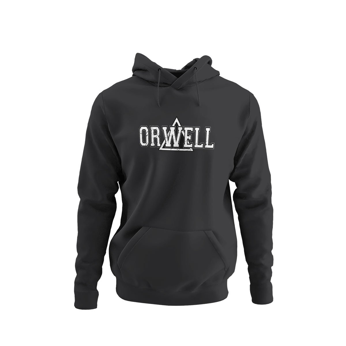 Classic Orwell Hoodie (Black)