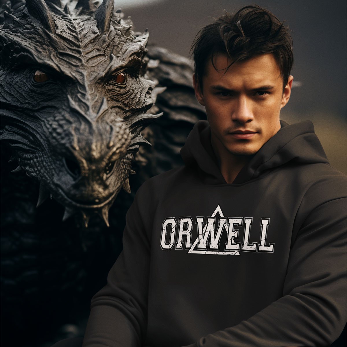 Classic Orwell - Hoodie - Image 2