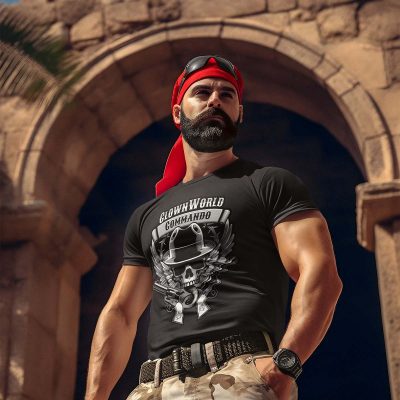 ClownWorld Patch Tshirt in action