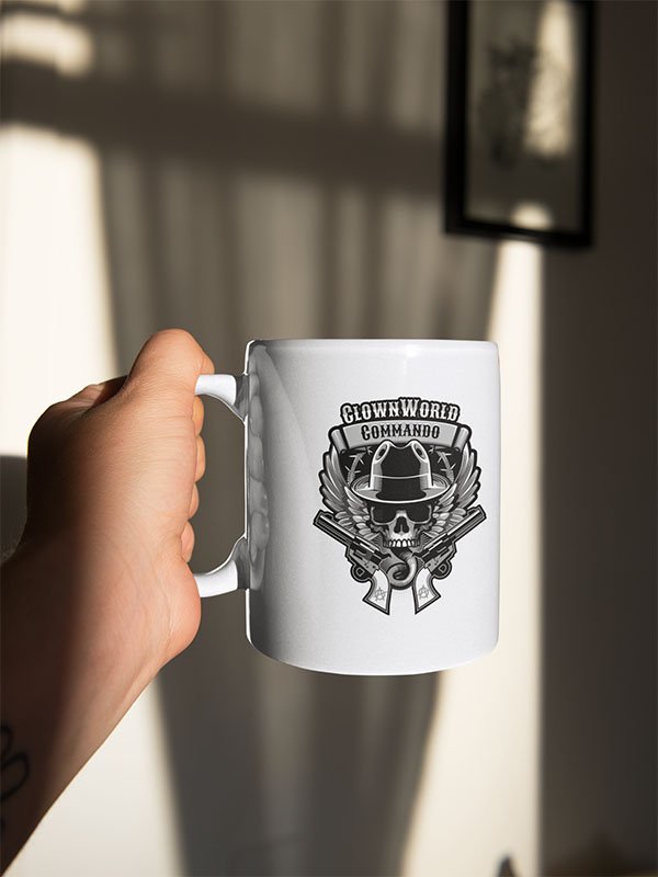 A mug from OrwellianWear's exclusive mug collection