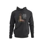 Orwellian Boot Hoodie (Black)