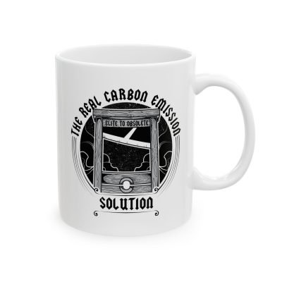 The Real Carbon Solution, 11oz mug by OrwellianWear