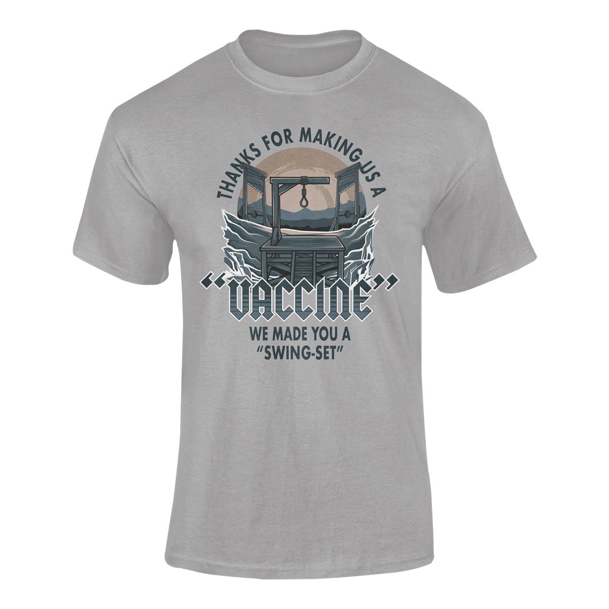 Thanks for making it for us, light-grey t-shirt by OrwellianWear