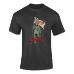 The Safe and Effective, black t-shirt by OrwellianWear.